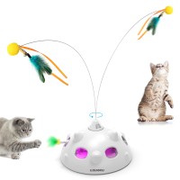 LIJSUIOXIU 3-in-1 Multi-functional Electric Cat Toy