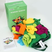 LIJSUIOXIU Felt Snuffle Mat - Succulent Style