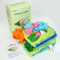 LIJSUIOXIU Felt Snuffle Mat - Garden Style